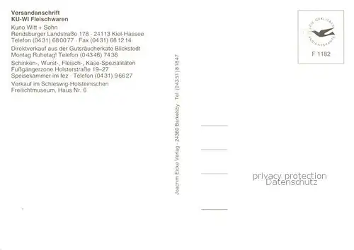 AK / Ansichtskarte Hassee Holsteiner Gutsraeucherkate Hassee