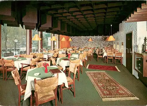 AK / Ansichtskarte Oberharmersbach Hotel Baeren Restaurant Oberharmersbach