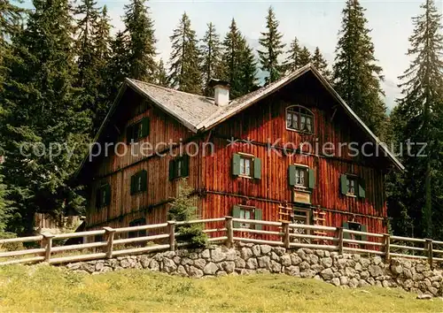 AK / Ansichtskarte Leutasch Ganghofer Jagdhaus im Gaistal Leutasch