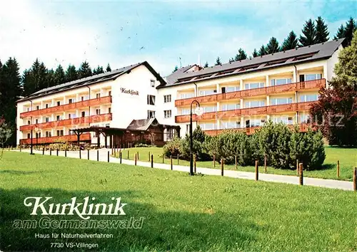 AK / Ansichtskarte Villingen Schwenningen Kurklinik am Germanswald Villingen Schwenningen