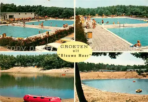 AK / Ansichtskarte Lommel Camping Blauwe Meer Freibaeder Lommel