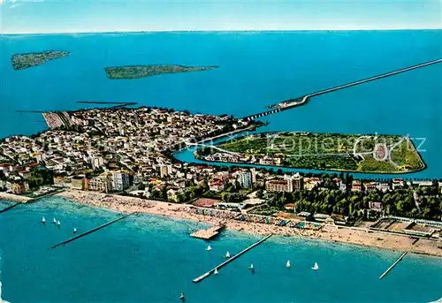 AK / Ansichtskarte Grado_Gorizia Isola del Sole Veduta aerea Grado Gorizia