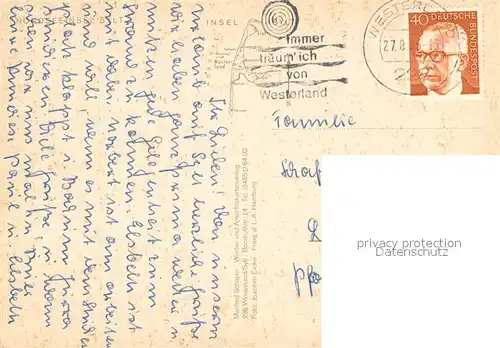 AK / Ansichtskarte Insel_Sylt Fliegeraufnahme Insel_Sylt