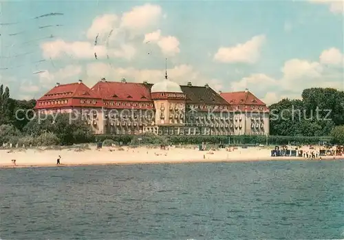 AK / Ansichtskarte Sopot Grand Hotel od strony morza Sopot