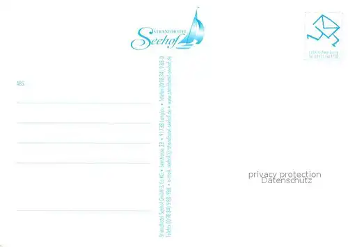 AK / Ansichtskarte Langlau Strandhotel Seehof Langlau