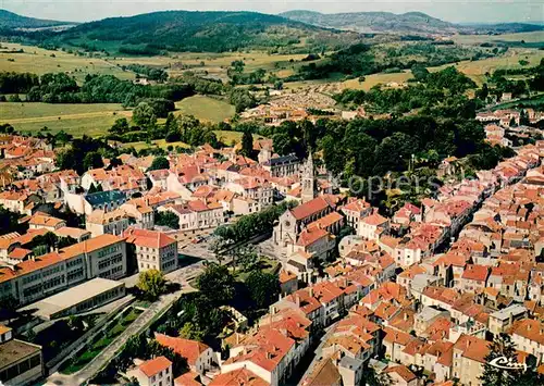 AK / Ansichtskarte Bourbonne les Bains Vue aerienne 