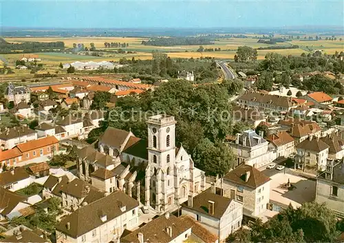 AK / Ansichtskarte Brienne le Chateau Eglise Vue aerienne Brienne le Chateau