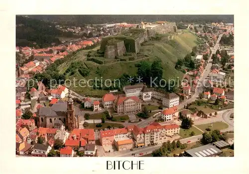 AK / Ansichtskarte Bitche_Moselle La Citadelle Vue aerienne Bitche_Moselle