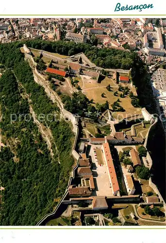 AK / Ansichtskarte Besancon_Doubs La Citadelle construite par Vauban Vue aerienne Besancon Doubs