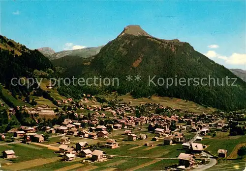 AK / Ansichtskarte Morzine Pointe de Ressachaux Vue generale aerienne Morzine