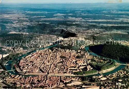 AK / Ansichtskarte Besancon_Doubs Vue aerienne La boucle du Doubs Besancon Doubs