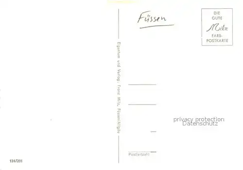 AK / Ansichtskarte Fuessen_Allgaeu Campingplatz Onkel Toni Seilbahn Strand Panorama Fuessen Allgaeu