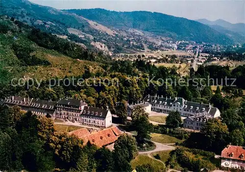 AK / Ansichtskarte Husseren Wesserling Vue aerienne Le chateau et le parc Husseren Wesserling