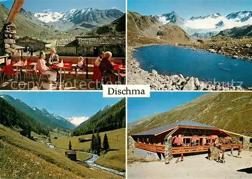 AK / Ansichtskarte Davos_Dischma_GR Berghaus Duerrboden Dischmatal Piz Grialetsch Scalettahorn Piz Sarsura Davos_Dischma_GR
