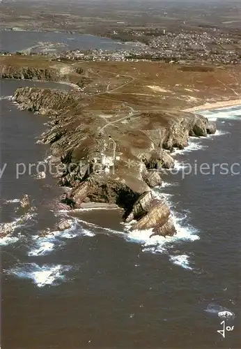 AK / Ansichtskarte Camaret sur Mer La pointe du Toulinguet Vue aerienne Camaret sur Mer