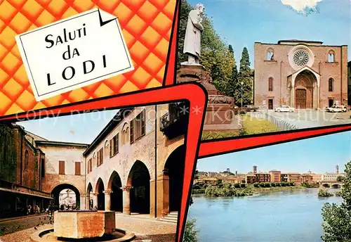 AK / Ansichtskarte Lodi_Lombardia Teilansichten Lodi Lombardia