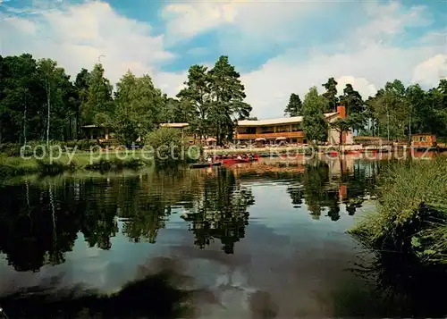 AK / Ansichtskarte Gifhorn Kurhaus und Pavillon Am Heidesee Gifhorn