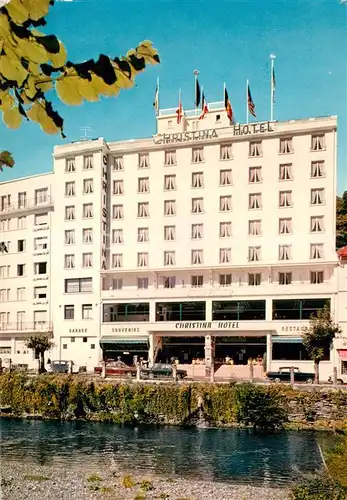 AK / Ansichtskarte Lourdes_Hautes_Pyrenees Christina Hotel Lourdes_Hautes_Pyrenees