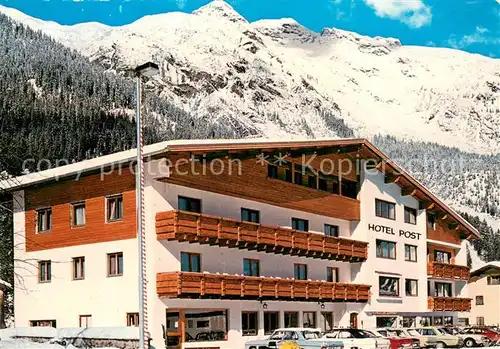 AK / Ansichtskarte Steeg_Tirol Hotel Post  Steeg Tirol