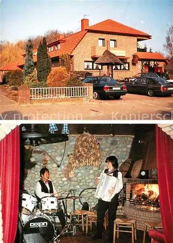 AK / Ansichtskarte Bad_Zwischenahn Hotel Gaestehaus Am Kamin Das Kamin Duo Doenikhorst  Bad_Zwischenahn