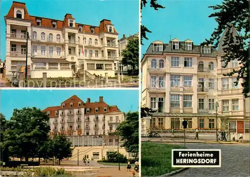 AK / Ansichtskarte Heringsdorf_Ostseebad_Usedom Ferienheime Heringsdorf_Ostseebad