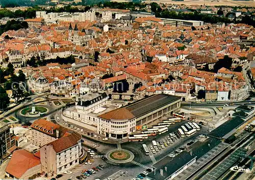 AK / Ansichtskarte Chaumont_Haute Marne Vue aerienne Le centre Chaumont Haute Marne