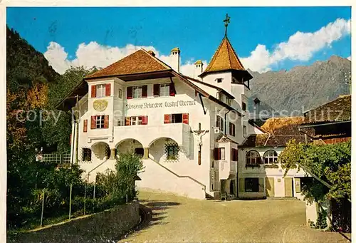AK / Ansichtskarte Marlengo Albergo Belvedere Gasthof Oberwirt Marlengo