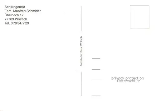 AK / Ansichtskarte Wolfach Ferien auf dem Schillingerhof Ponyreiten Zimmer Pool Bar Wolfach