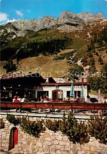 AK / Ansichtskarte Imst_Tirol Latschenhuette mit Platteinspitze Lechtaler Alpen Imst_Tirol