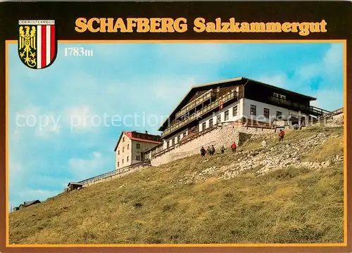 AK / Ansichtskarte St_Wolfgang_Salzkammergut Berghotel Schafbergspitze Schutzhaus Himmelspforte St_Wolfgang_Salzkammergut