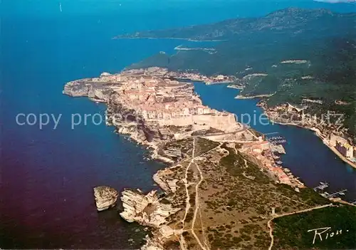 AK / Ansichtskarte Bonifacio_Corse_du_Sud Le grain de sable vue aerienne Bonifacio_Corse_du_Sud