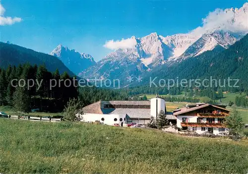 AK / Ansichtskarte Moos_Sexten Hotel Rainer Alpenblick Moos Sexten