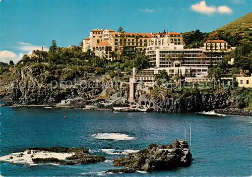 AK / Ansichtskarte Madeira_Portugal Hotel Reid s Ansicht vom Meer aus 