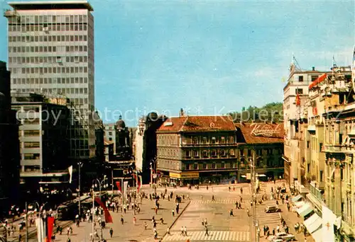 AK / Ansichtskarte Zagreb Trg Republike Platz der Republik Zagreb