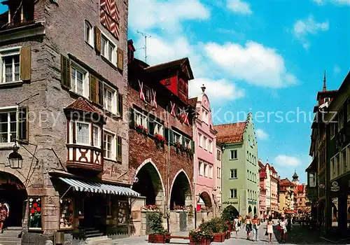 AK / Ansichtskarte Lindau_Bodensee Maximilianstrasse Fussgaengerzone Altstadt Lindau Bodensee