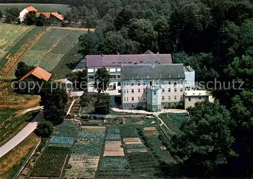 AK / Ansichtskarte Muenchshoefen_Oberschneiding Antoniusheim Fliegeraufnahme 