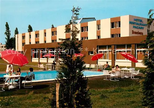 AK / Ansichtskarte Bayeux Hotel Restaurant Pacary Piscine Bayeux