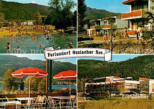 AK / Ansichtskarte Ossiachersee Feriendorf fuer Sozialtourismus Teilansichten Ossiachersee