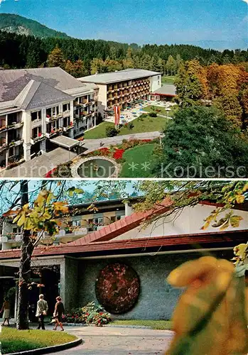 AK / Ansichtskarte Warmbad_Villach Kurhotels Warmbaderhof Kursalon Warmbad_Villach