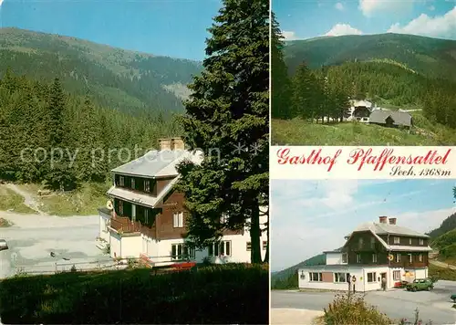 AK / Ansichtskarte Steinhaus_am_Semmering Gasthof Pfaffensattel Panorama Steinhaus_am_Semmering