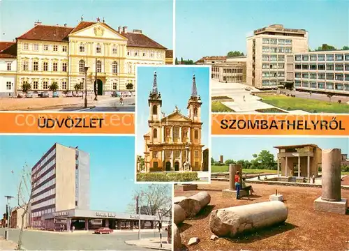 AK / Ansichtskarte Szombathely Teilansichten Szombathely