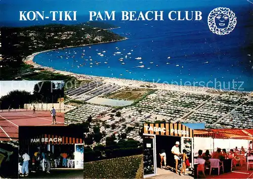 AK / Ansichtskarte Ramatuelle Kon Tiki Pam Beach Club Plage de Pampelonne Ramatuelle