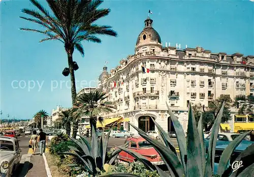 AK / Ansichtskarte Nice_Alpes_Maritimes La Promenade des Anglais Hotel Ruhl Nice_Alpes_Maritimes