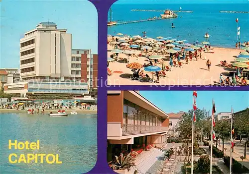 AK / Ansichtskarte Gatteo_Mare Hotel Capitol Strand Gatteo Mare