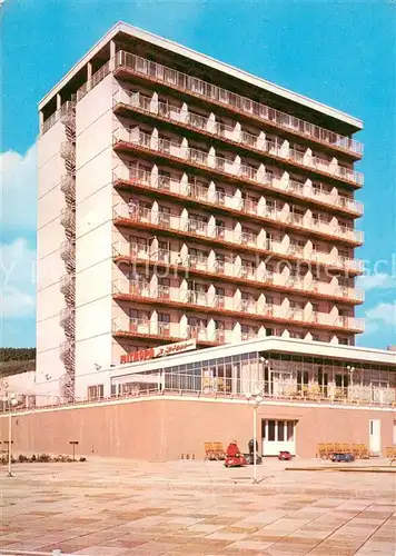 AK / Ansichtskarte Sassnitz_Ostseebad_Ruegen Ruegen Hotel Sassnitz_Ostseebad_Ruegen