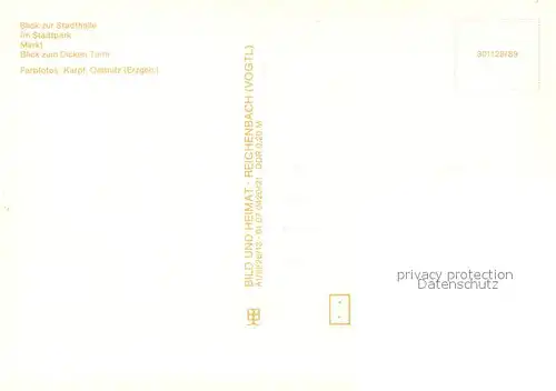 AK / Ansichtskarte Zerbst Stadthalle Stadtpark Markt Brunnen Dicker Turm Zerbst