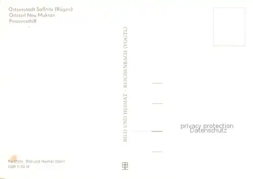 AK / Ansichtskarte Neu_Mukran Piratenschiff Neu_Mukran