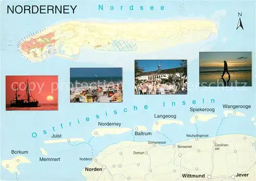 AK / Ansichtskarte Norderney_Nordseebad Fischkutter Strand Spaziergang am Strand Nordseeinseln Ostfriesische Inseln Norderney_Nordseebad