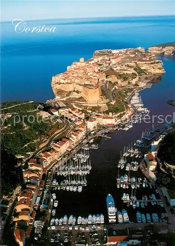 AK / Ansichtskarte Bonifacio_Corse_du_Sud Fliegeraufnahme Bonifacio_Corse_du_Sud