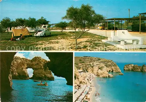 AK / Ansichtskarte Lagos_Algarve_Portugal Parque de Turismo Kuestenpanorama Bucht 
